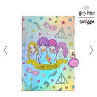 Smiggle X HARRY POTTER LOCKABLE NOTEBOOK A5 LILAC - DIARY SMIGGLE