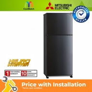 Mitsubishi Refrigerator MR-FX47EN 2 Door Inverter Fridge 5 STAR 421L- MR-FX47ENSB MR-FX47ENGBK