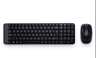 100%全新 🌟香港行貨 門市現貨⭐Logitech - 羅技 Logitech MK220 無線滑鼠鍵盤組 英文版