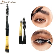 [Eco Kitchen] Folding Eyebrow Brush Eyeliner Brush Makeup Brushes Dual Ended Angled Brush Spoolie Br