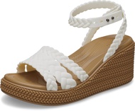 Crocs Brooklyn Ankle Strap Wedge Platform Sandals