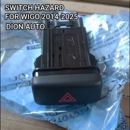 TOMBOL Hazard Light Switch Hazard Button For TOYOTA ORIGINALWigo
