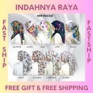 AJUMMA SCARF BAWAL COTTON READY STOK 🔥