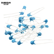 1,000V Blue Porcelain Capacitor 10PF 18PF 20PF 22PF 1KV In-Line