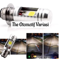 Lampu Led Motor Depan Motor Bebek Matic 33 Mata Lampu Utama LED Depan H6 Model 33 Mata Ac Dc Matic &