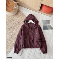 WindJacket with long sleeve drawstring hat 8828