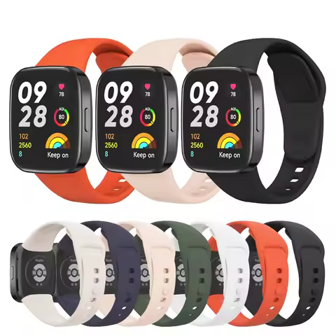 Strap For Redmi Watch 3 Band Soft Silicone WristBand Bracelet For Xiaomi Redmi Watch 3 WatchBand Spo