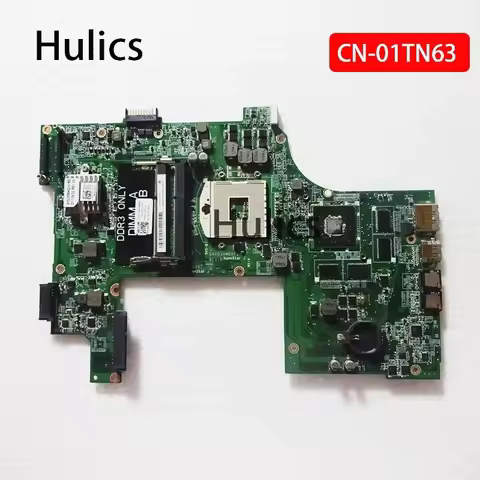 Hulics Used For DELL Vostro 3750 V3750 N7110 Mainboard CN-01TN63 01TN63 Laptop Motherboard DAV03AMB8