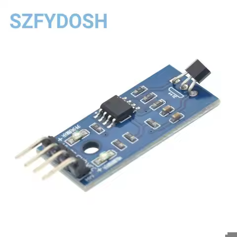 Hall Sensor Motor Speed Measurement Module 3144E Single Open Circuit Speed Sensor 3144 Count Sensor 