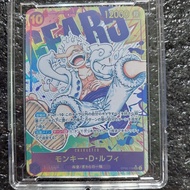 Thẻ Luffy Nika Gear 5 OP05-119 Parallel SEC Serial number One Piece Card JP 1459 NF30 1-14