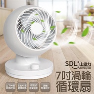 【SDL 山多力】7吋渦輪循環扇（SL-VF07）_廠商直送