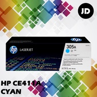 GENUINE Original LaserJet Toner Cartridge HP 305A - CE410A (Black) / CE411A (Cyan) / CE412A (Yellow)