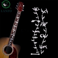 LANFO Cross Inlay Decals 22 Styles Musical Instrument Guitar Inlay Sticker Acoustic Guitar Electric 