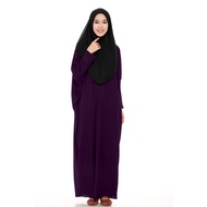 Jubah Sotong Viral Murah Plain Wanita Muslimah Simple Free Size &amp; Plus Size  S to 8XL