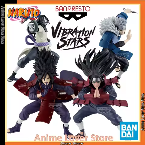 Original BANDAI Banpresto VIBRATION STARS Naruto Senju Hashirama Uchiha Madara Tobirama Senju Orochi