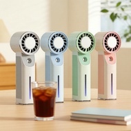 USB Handheld Mist Fan, 5 Speeds, With Ice Compress, Night Light