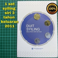 A711 syiling 5sen 10sen 20sen 50sen siri 3 duit syiling lama barang antik barang lama duit Malaysia 