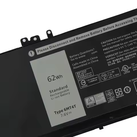 High Quality 62Wh 6MT4T For DELL Latitude E5270 E5470 M3510 E5570 Laptop Battery