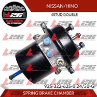 Nissan/Hino SPRING BRAKE CHAMBER 4 stud Double 925-322-625-0 24/30-G