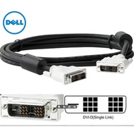 DELL 1.8m Meter 6ft 18+1 PIN SINGLE LINK DVI-D MALE TO MALE CABLE -High Quality, 100% Original Dell