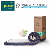 Quantum Natural Latex Topper 90x200 cm mattress Quantum LATEX mattress 8 cm thick mattress lining
