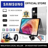 2023 5G Tablet Samsung Galaxy 11PRO  12 Inch Tablet 16GB+512GB Learning Tablet for Online Classroom 