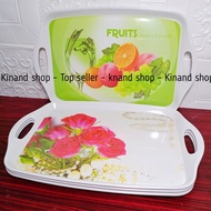 BEST SELLER NAMPAN MELAMIN BESAR WADAH PENYAJI TERLARIS MOTIF BUNGA
