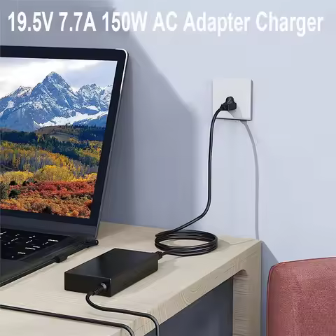 150W Laptop Charger Fit for HP Omen Zbook Pavilion Gaming AC Power Adapter Cord Supply 19.5V 7.7A