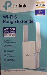 TP-Link Wi-Fi 6 訊號延伸器 RE505X AX1500