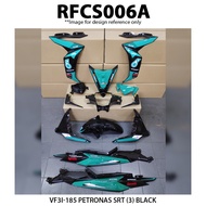 SYM VF3 VF3I v1 v2 v3 LE ABS PETRONAS SEPANG RACING Cover Set (Sticker Tanam) Rapido New Accessory A