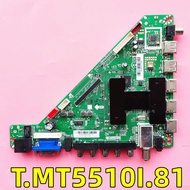 Good test TV network motherboard T.MT5510I.81 LE50K6500DA LE49K6500A works well