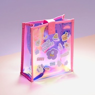 WOKY x KINGJUN Transparent Jelly Bag/Beverage Bag/Virus Flower eslite