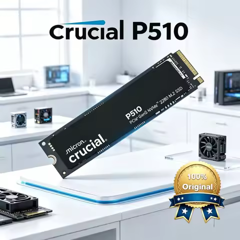 Stable Speed Crucial P510 1TB NVMe M.2 2280 PCIe 5.0 SSD 11000MB/s Read 9500MB/s Write