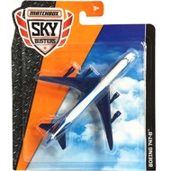 MATCHBOX City Heroes Airplane BOEING 747-800 Blue White BOEING 747-800