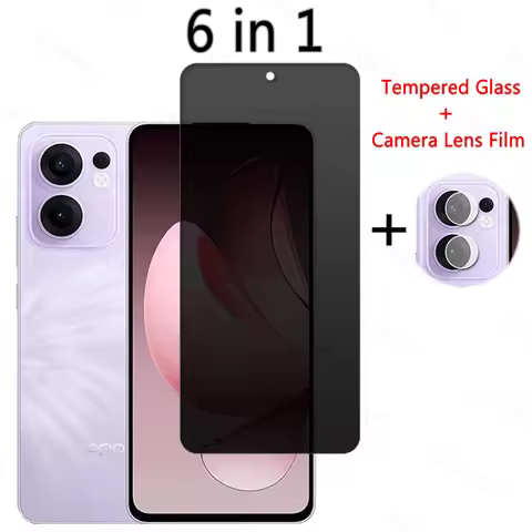 Privacy Screen Protector For Oppo Reno 13F Privacy Screen Protector Oppo Reno 13F 4G Full Cover Glas