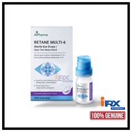 AiPharma Retane Multi-6 Sterile Eye Drop 10ml | instant relief for dry eyes and eye fatigue