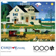 Vintage landscape puzzle 1000 pieces, Jigsaw puzzle - Buffalo Games Brand