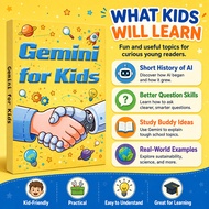 【In-stock, Fast Delivery】Gemini for Kids AI Educational Book Artificial Intelligence Digital Literac