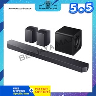 Samsung 9.1.4ch Dolby Atmos Sound Bar Home Theater With Wireless Subwoofer & Wireless Rear Speaker H