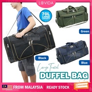 DOMI 70L Big Storage Travel Duffel Bag Waterproof Sling Baggage Shoulder Cabin Luggage Bag Beg Perja