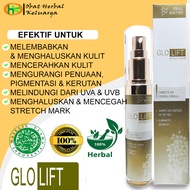 Glolift Serum Anti-Aging & Pencerah Wajah Alami - Travel Size dengan Hyaluronic Acid