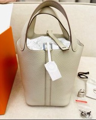 Hermes Picotin 18 水泥灰