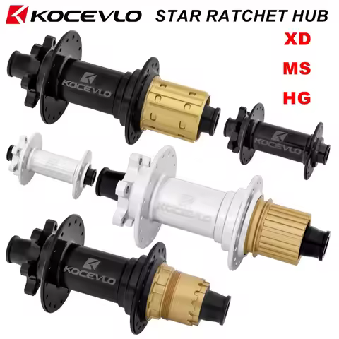 KOCEVLO M370 MTB BOOST Star Ratchet hub 32H 6-Bolt for HG SRAM XD Micro Spline 12 speed hubs 148x12m