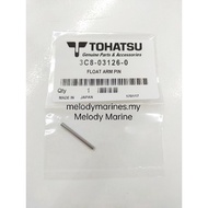 Tohatsu/Mercury Japan Carburetor Float Arm Pin 15hp 18hp 40hp 50hp 2stroke 3C8-03126-0