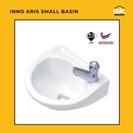 INNO WB2002 / WB2009 / WB2001 Wall-Hung Ceramic Basin for Bathroom Basin Tandas Sink Big Wall Hardwa