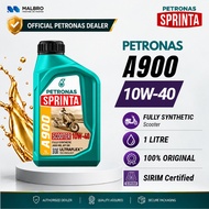 PETRONAS Sprinta A900 10W-40 1L Fully Synthetic Scooter Engine Oil A900 10W40
