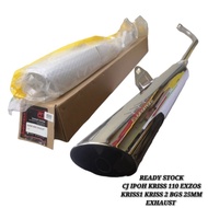 KRISS 110 KRISS 1 KRISS 2 EXZOS CJ IPOH BGS EXHAUST