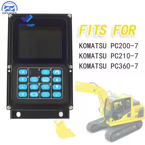 DPGKITS Monitor/ Display Panel For Komatsu Excavator 7835-12-3007 For Komatsu PC200-7 PC220-7 PC220L