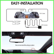 ජ ← ♜ ✹ QCY GPS Module for Mirror Dash Cam F11+/F24/P50pro/T11PRO/Car DVR Camera Dashcam 1.5m