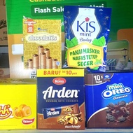 Paket Parcel 7 / Bundling kue (Chocolatos+Ah+Roma Arden+Mini Oreo+KIS
